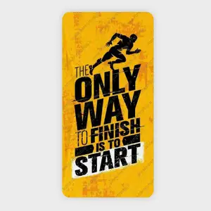 حوله یک تیکه ورزشی با آب گیری بالا